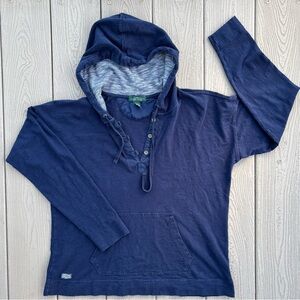 Lauren Ralph Lauren Navy Hooded Sweatshirt